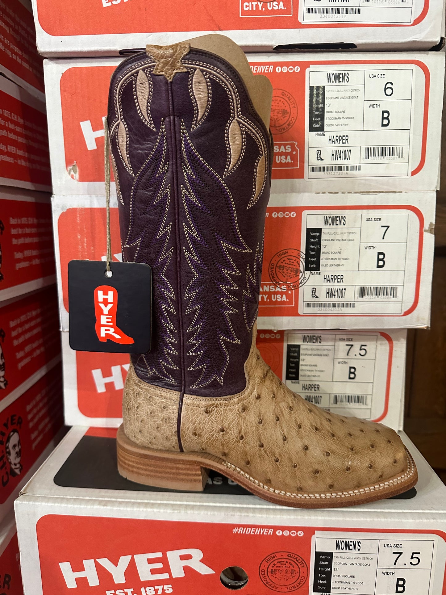 HW41007 HARPER TAN Ladies