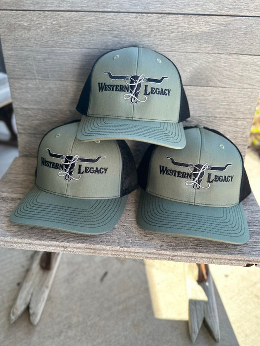 WL 112+ Trucker Cap Loden/Black