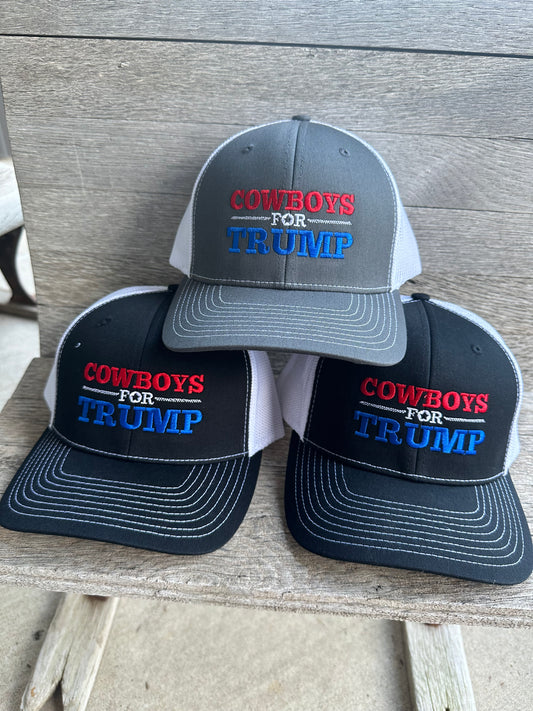 COWBOYS FOR TRUMP CAP