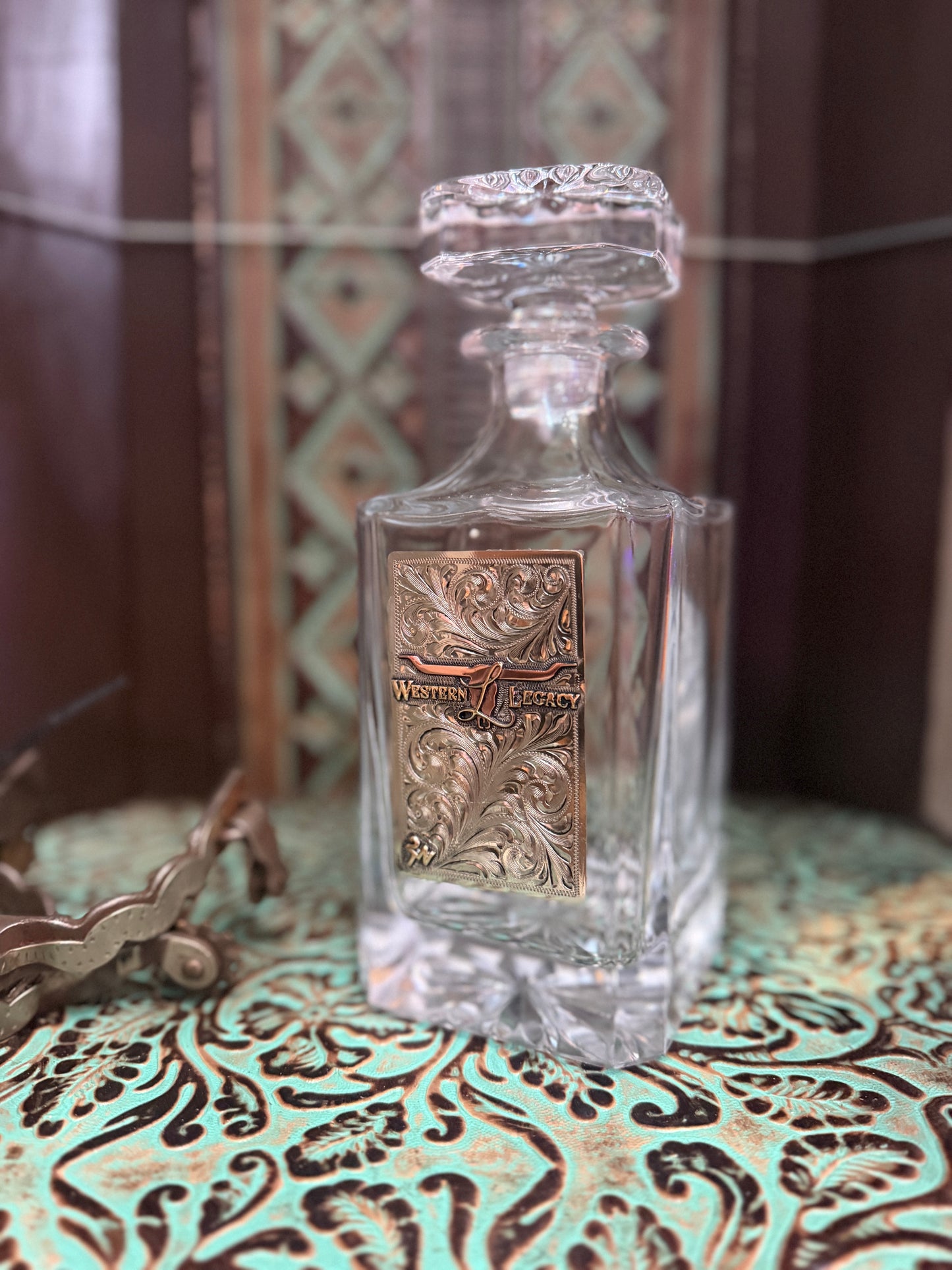 Western Legacy Engraved Decanter