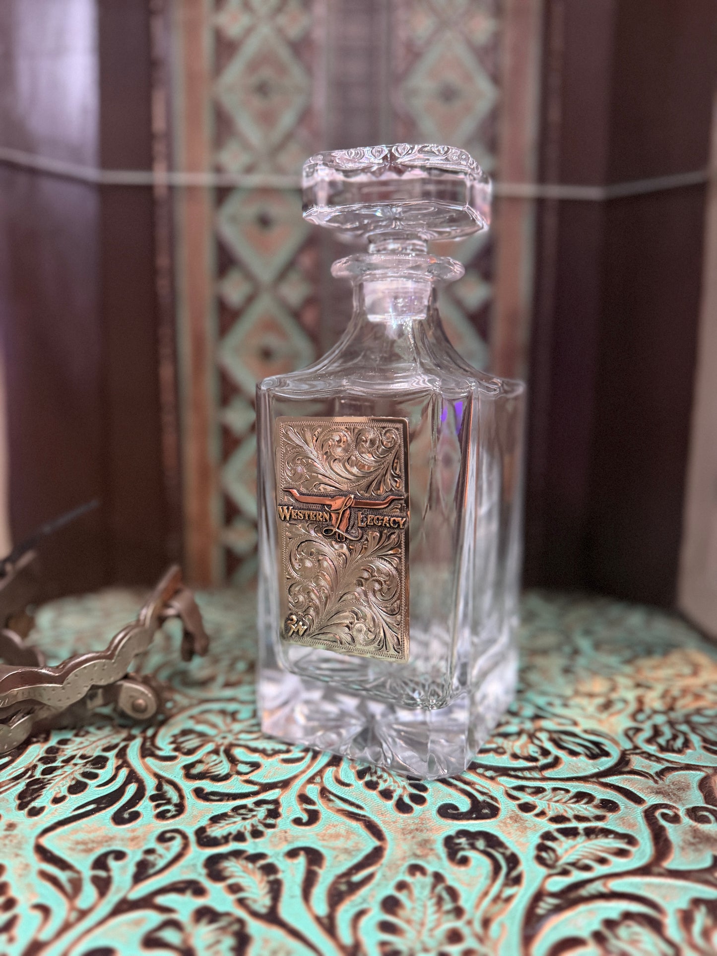 Western Legacy Engraved Decanter