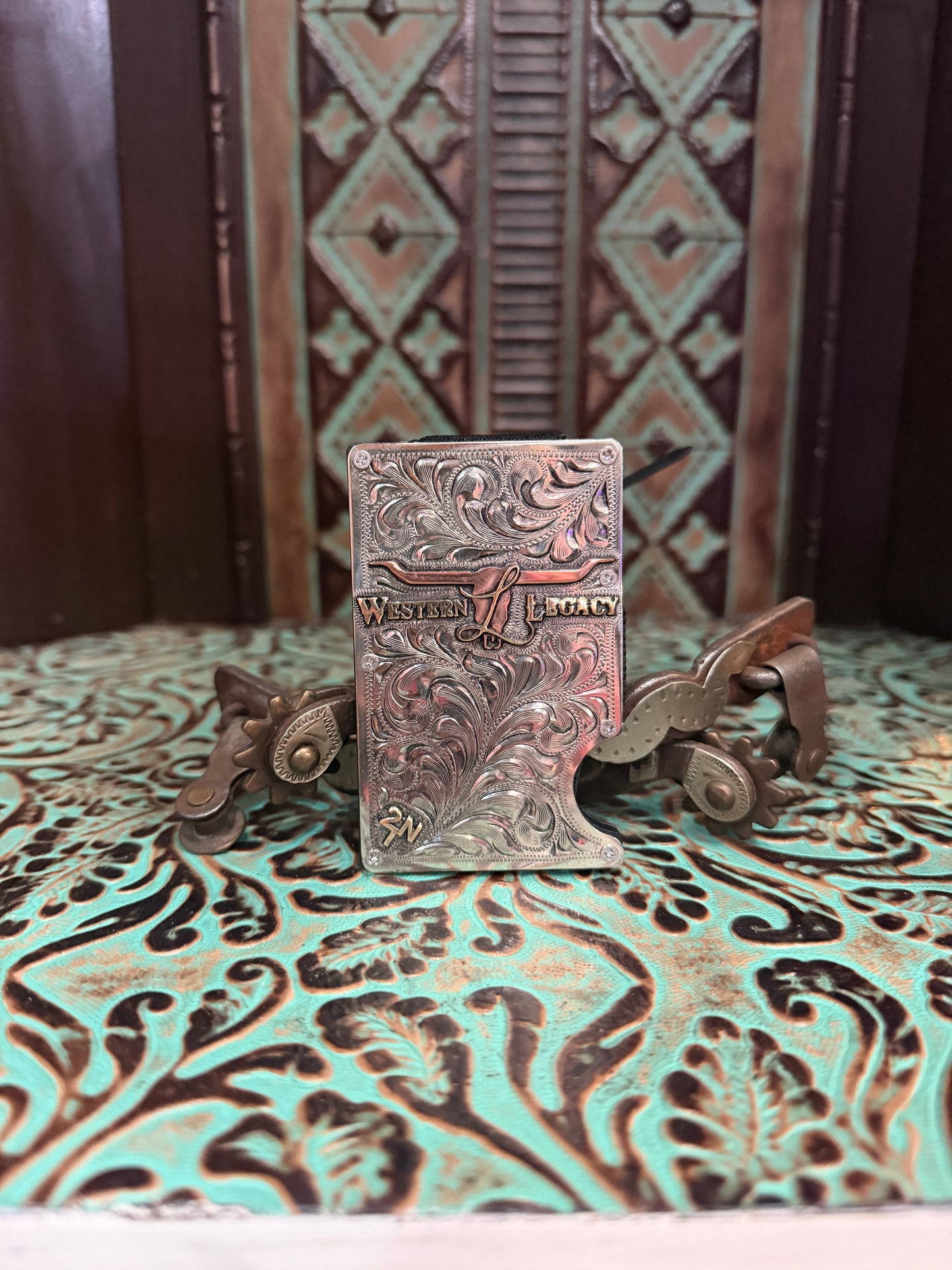 Western Legacy Engraved Wallet