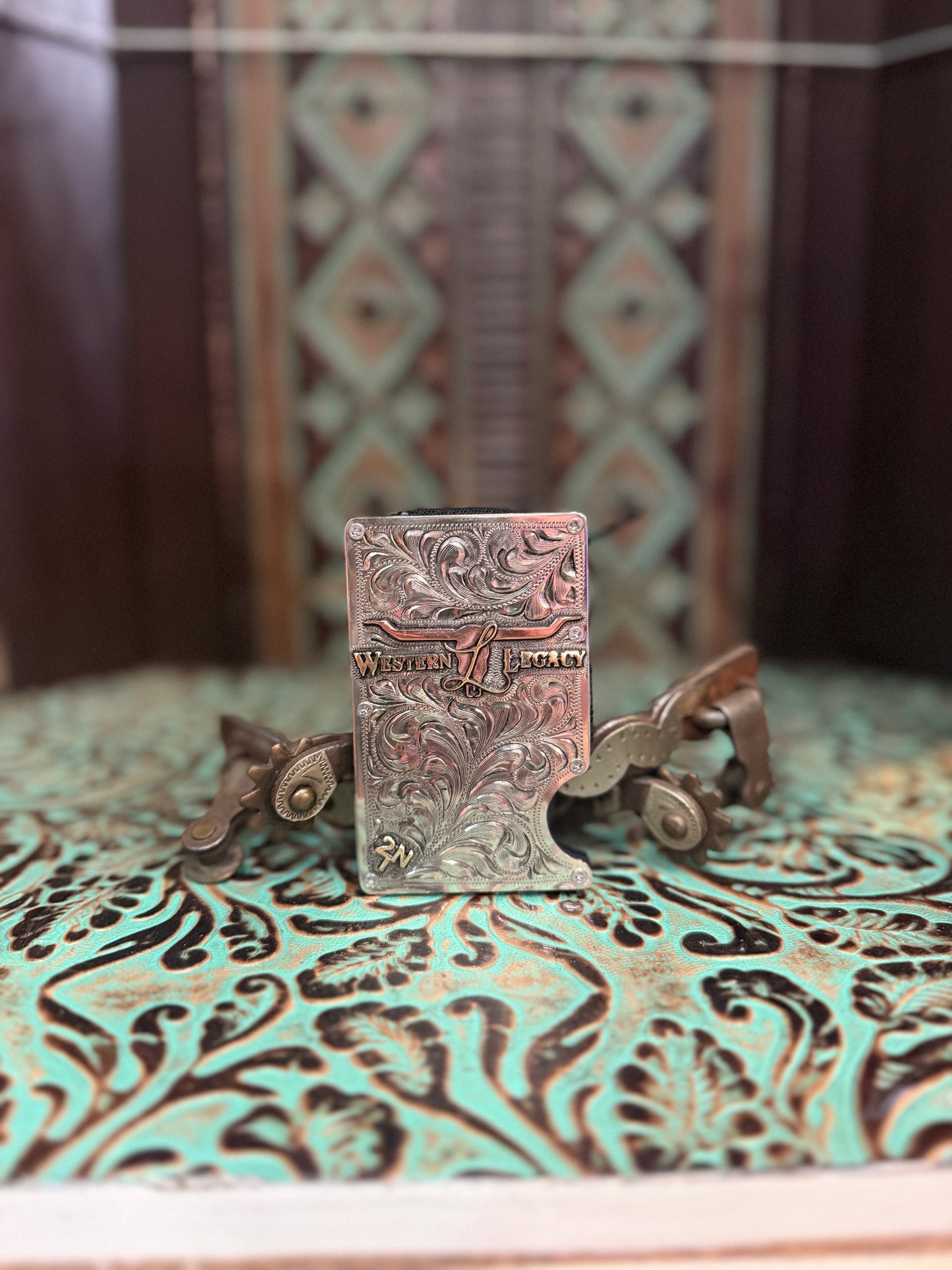 Western Legacy Engraved Wallet